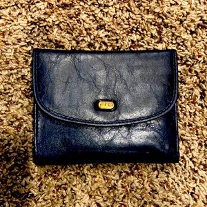 New Navy Leather wallet
